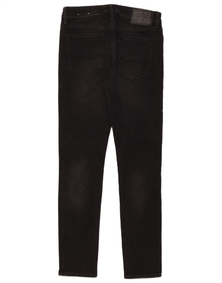 American Eagle Womens Skinny Jeans W30 L30 Black Cotton