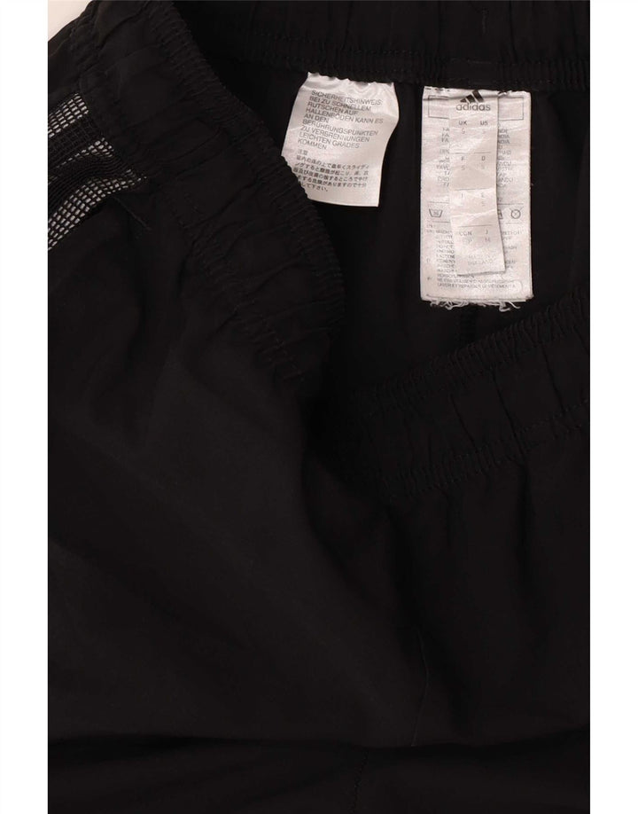 Adidas Womens Juventus Tracksuit Trousers UK 8 Small Black Polyester