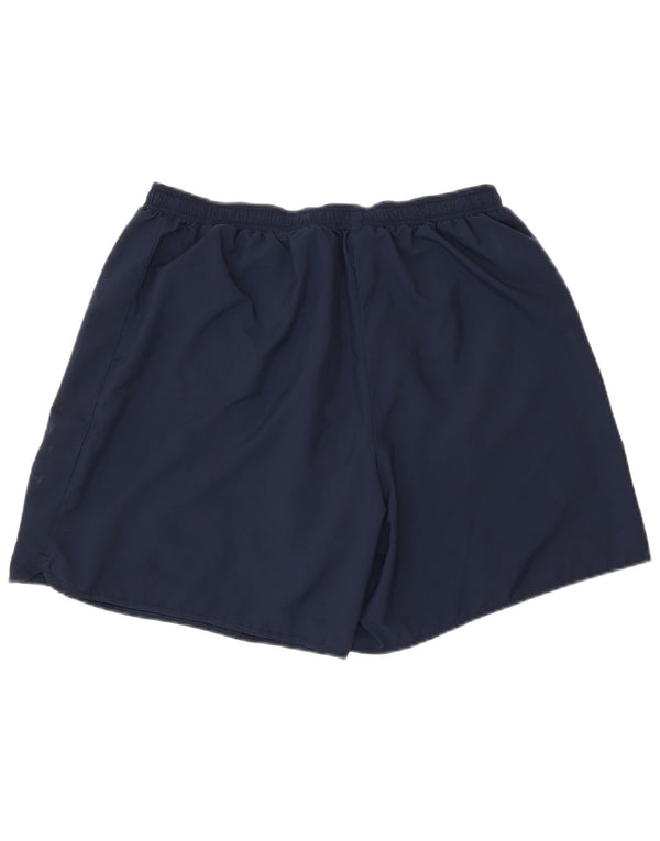 THE NORTH FACE Mens Sport Shorts Large Navy Blue Polyester