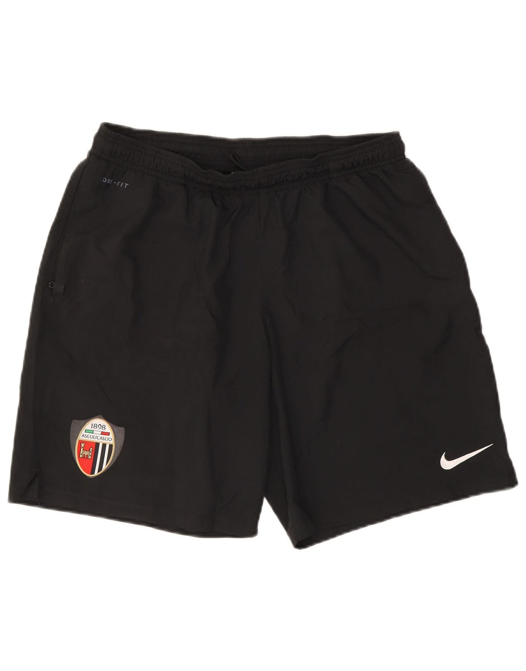 Nike Mens  Ascoli Calcio 1898 Sport Shorts XL Black Polyester