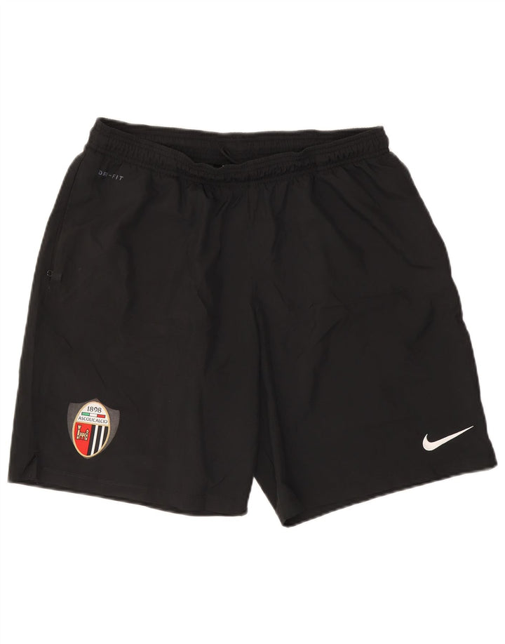 Nike Mens  Ascoli Calcio 1898 Sport Shorts XL Black Polyester