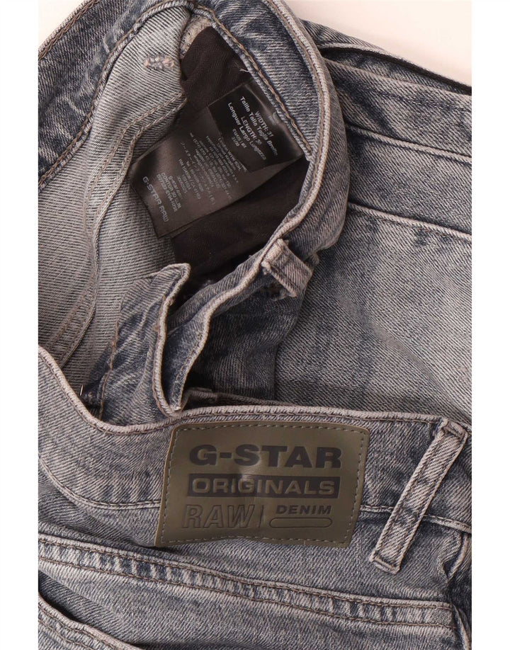 G-Star Mens Straight Jeans W31 L30 Blue Cotton