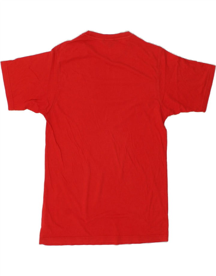 GUESS Mens Graphic T-Shirt Top XL Red Cotton Vintage Guess and Second-Hand Guess from Messina Hembry 