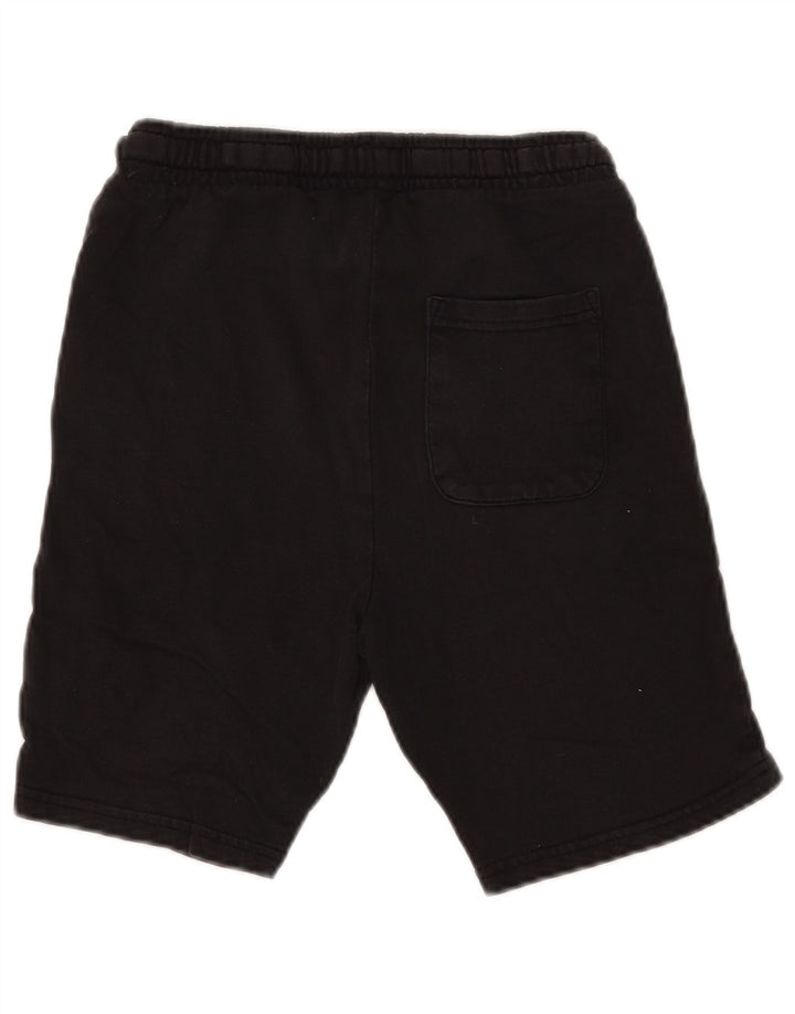 Jack Wills Boys Graphic Sport Shorts 12-13 Years Black Cotton