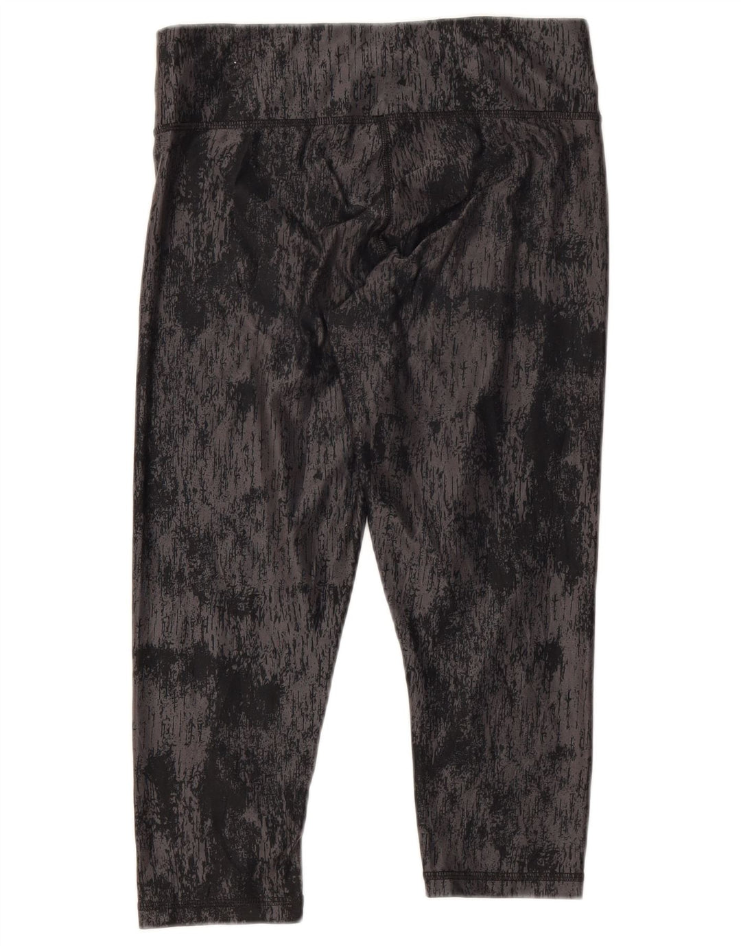 Puma Womens Capri Leggings UK 10 Small Black Tie Dye