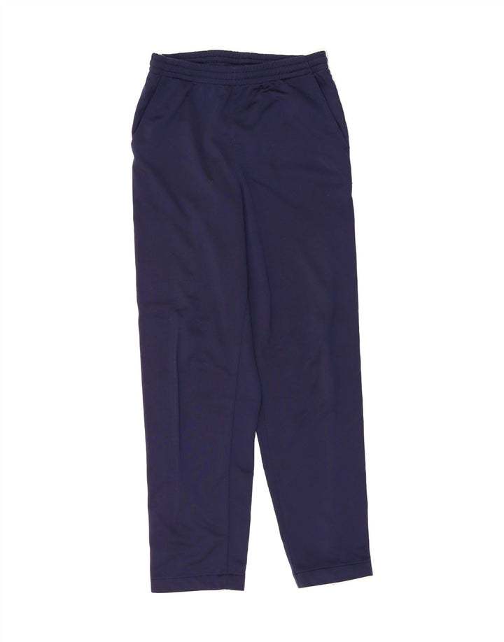 DIADORA Mens Graphic Tracksuit Trousers Medium  Navy Blue Colourblock Vintage Diadora and Second-Hand Diadora from Messina Hembry 