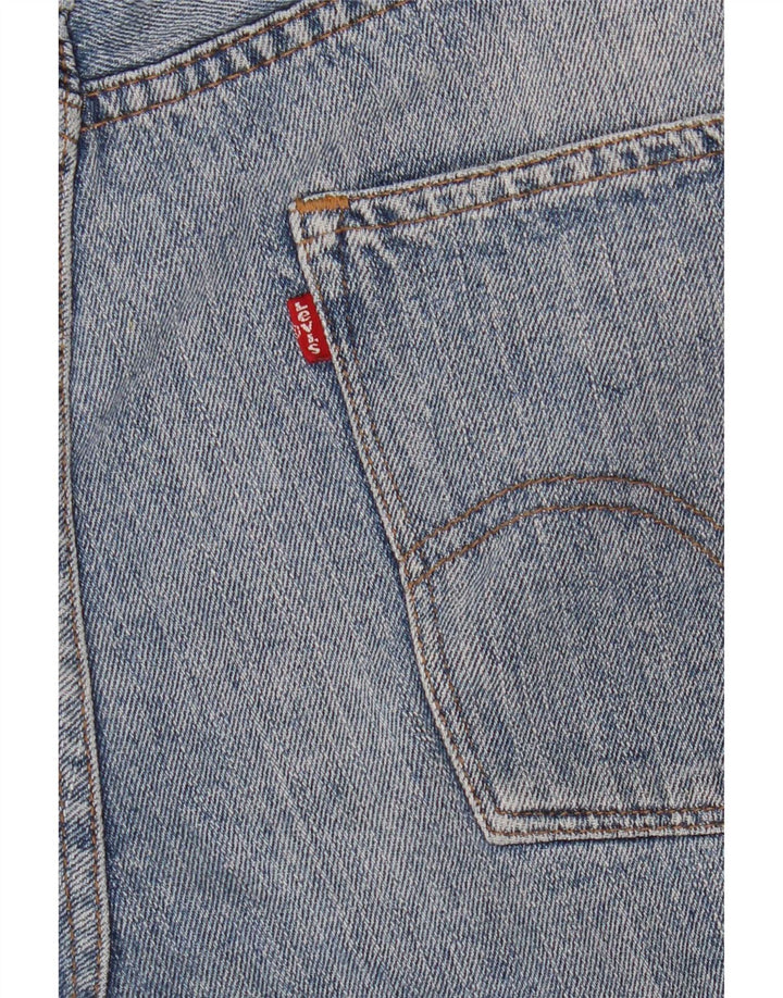 Levi's Womens Denim Shorts W32 Large Blue Cotton
