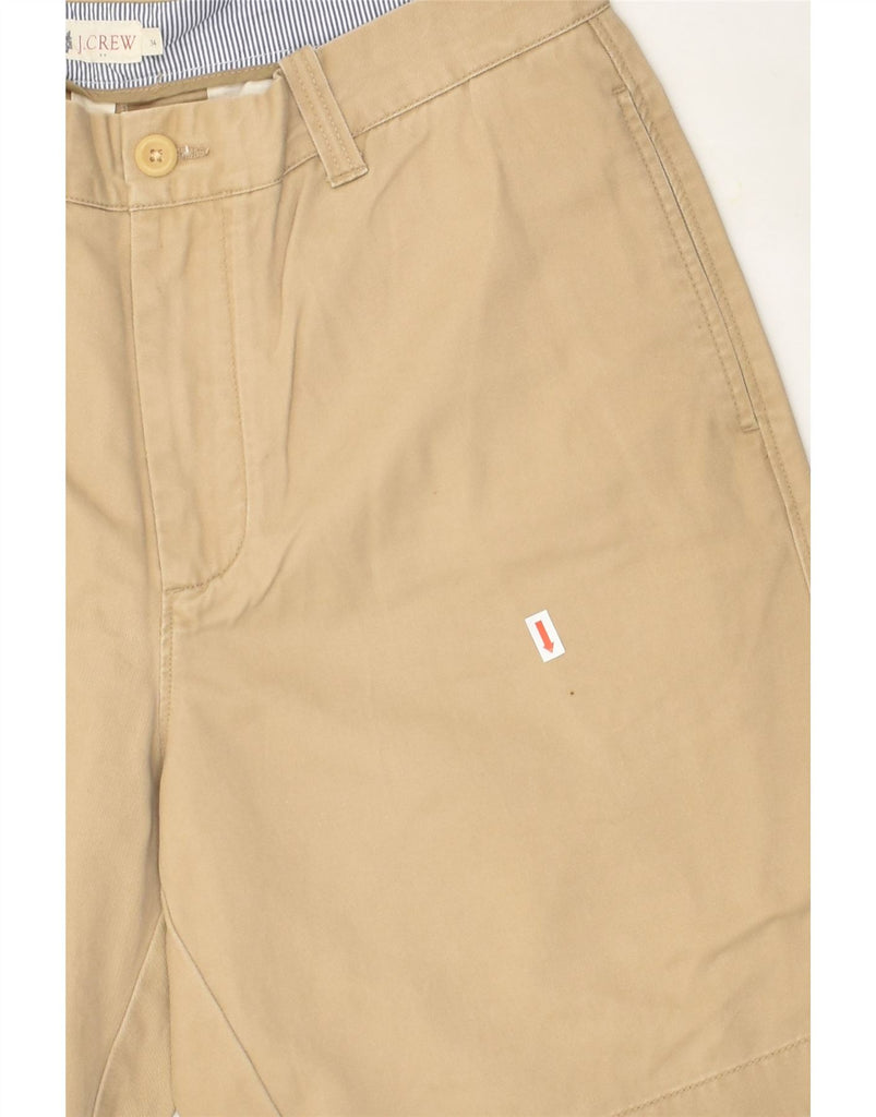 J. CREW Mens Chino Shorts W34 Large Beige Cotton | Vintage J. Crew | Thrift | Second-Hand J. Crew | Used Clothing | Messina Hembry 