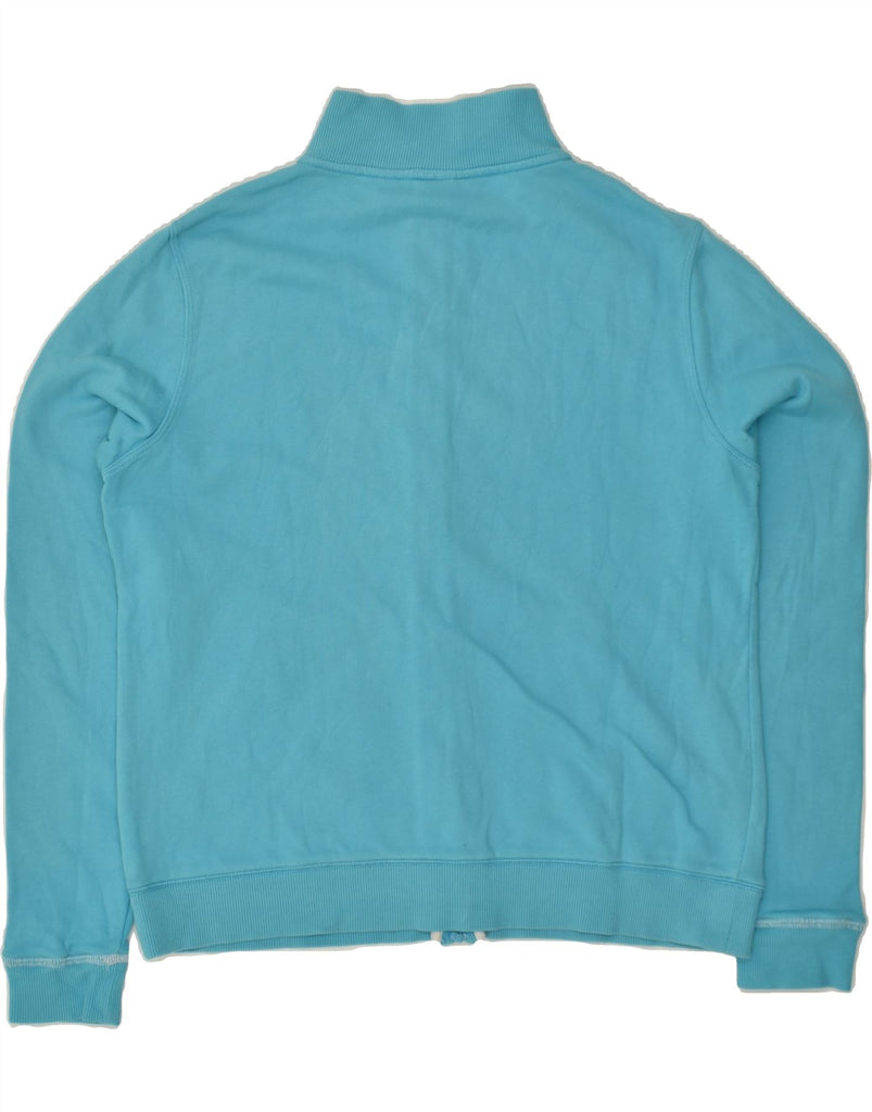 FILA Womens Graphic Tracksuit Top Jacket UK 16 Large Blue Cotton | Vintage Fila | Thrift | Second-Hand Fila | Used Clothing | Messina Hembry 