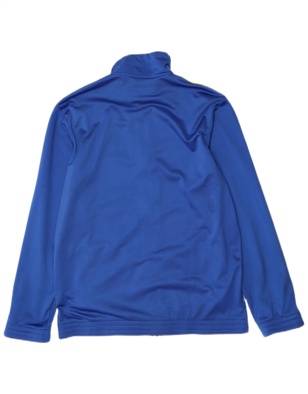Adidas Mens Tracksuit Top Jacket UK 42/44 Large Blue Polyester