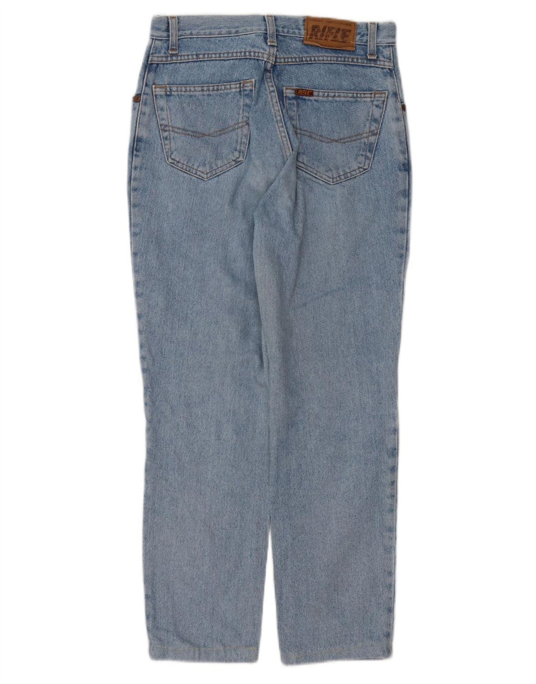 Rifle Womens Tapered Jeans W31 L27 Blue Cotton