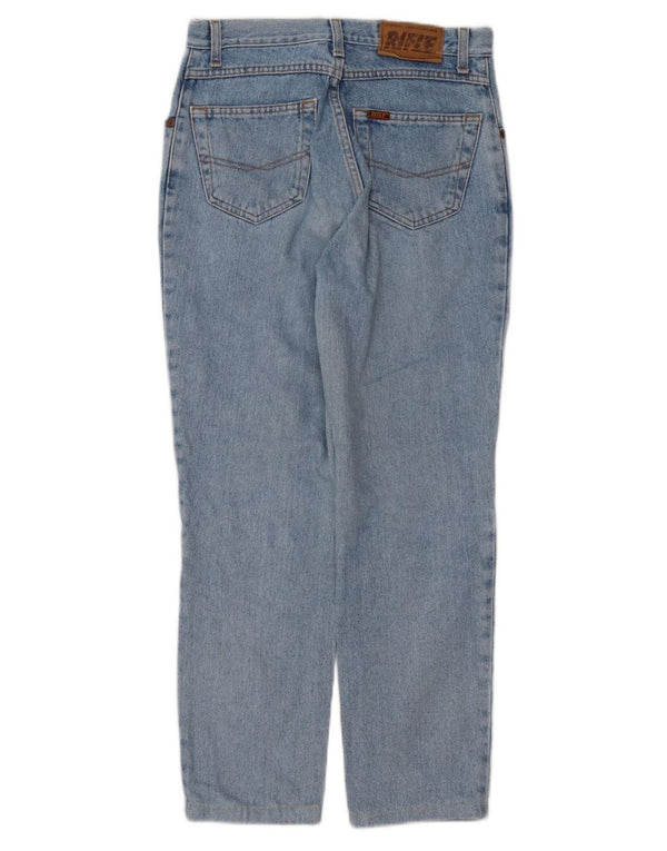 Rifle Womens Tapered Jeans W31 L27 Blue Cotton