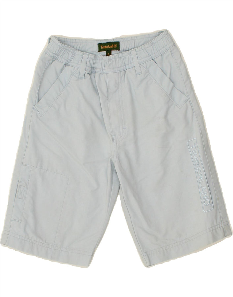 TIMBERLAND Boys Bermuda Shorts 3-4 Years W20 Blue Cotton | Vintage Timberland | Thrift | Second-Hand Timberland | Used Clothing | Messina Hembry 