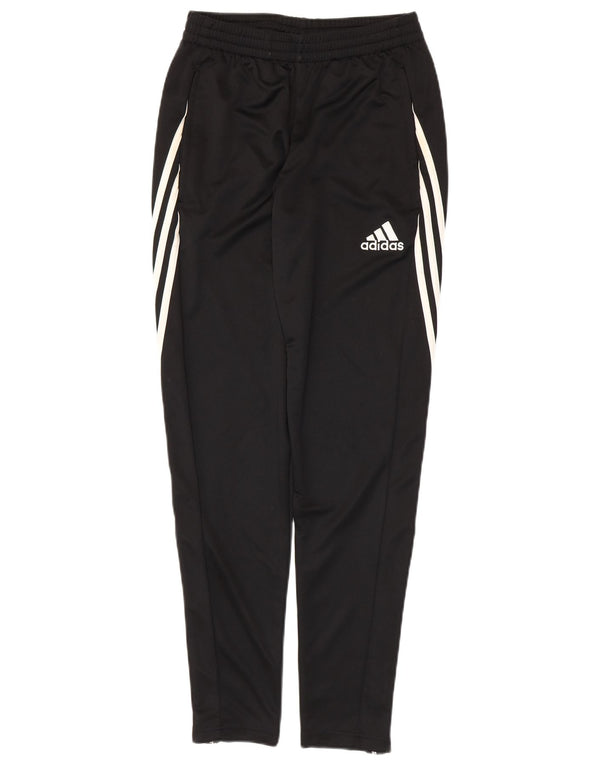 ADIDAS Mens Climalite Tracksuit Trousers Small  Black Polyester