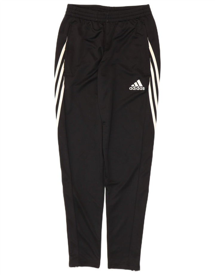 ADIDAS Mens Climalite Tracksuit Trousers Small  Black Polyester