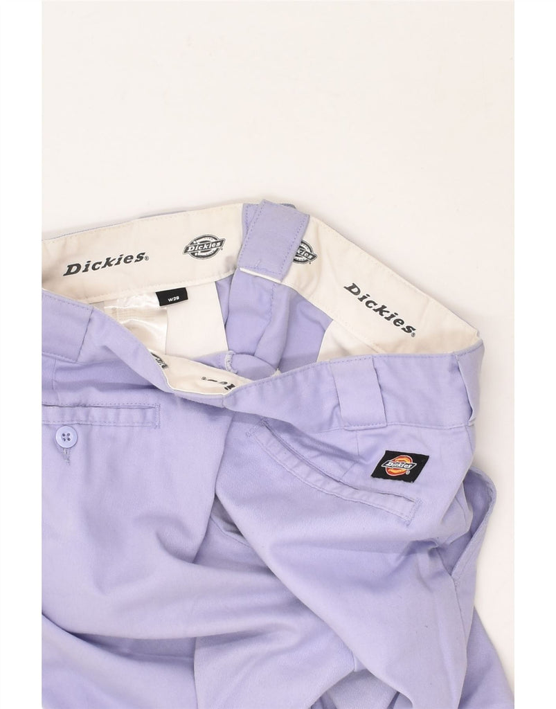 DICKIES Womens Straight Casual Trousers W28 L25  Purple Polyester | Vintage Dickies | Thrift | Second-Hand Dickies | Used Clothing | Messina Hembry 