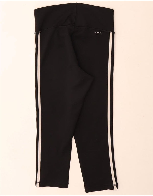 Adidas Womens Climalite Capri Leggings UK 8/10 Small  Black
