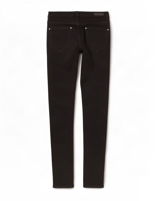 Zara Womens Skinny Jeans EU 36 XS W26 L28 Black Cotton