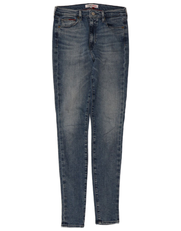 Tommy Hilfiger Womens Skinny Jeans W29 L34 Blue Cotton