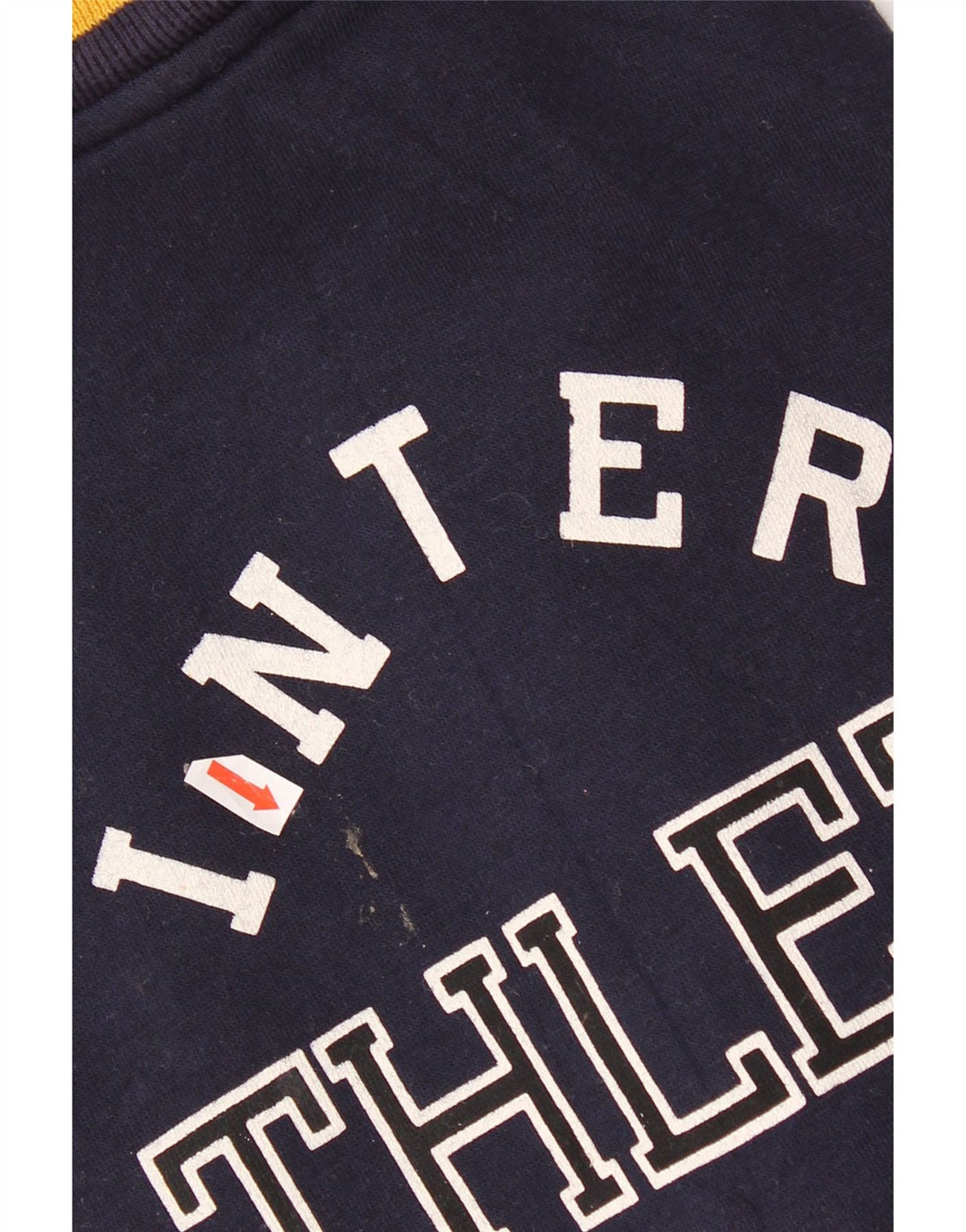 Gap Mens Graphic Hoodie Jumper Large Navy Blue Polyester