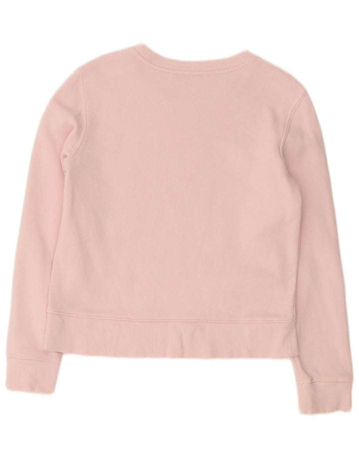 Zara Womens Sweatshirt Jumper UK 10 Small Pink