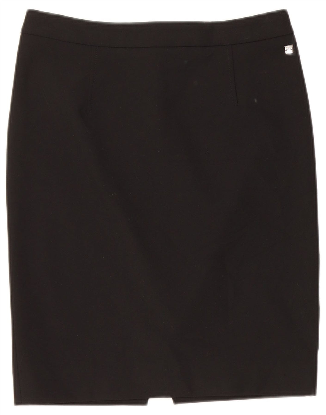 TRUSSARDI Womens Pencil Skirt IT 40 Small W26  Black Polyester