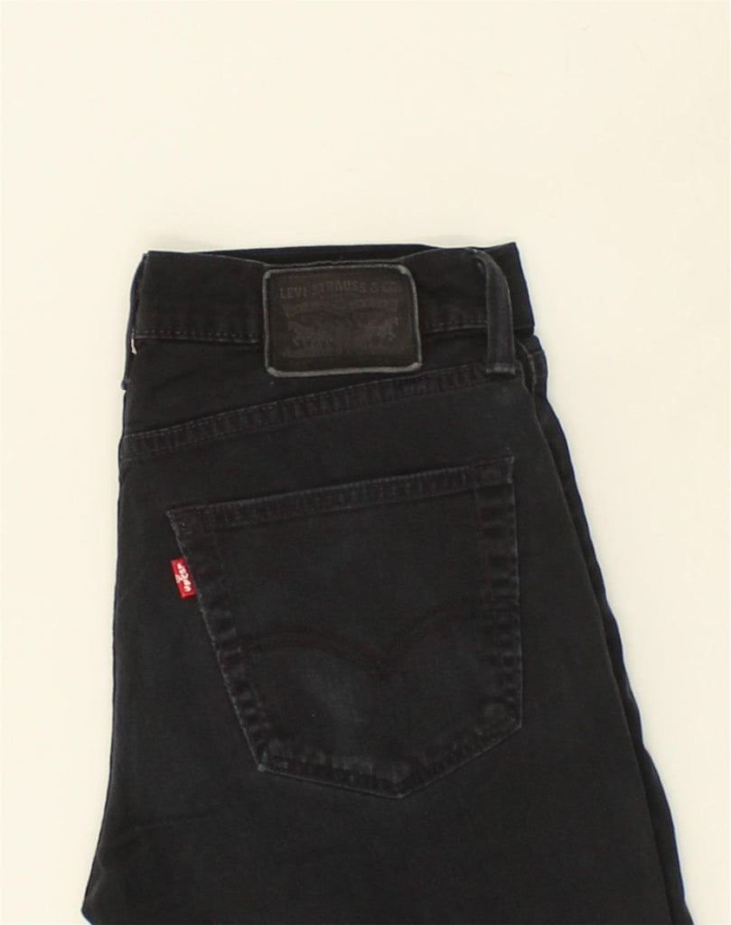 LEVI'S Mens Slim Jeans W31 L32  Black Cotton | Vintage Levi's | Thrift | Second-Hand Levi's | Used Clothing | Messina Hembry 