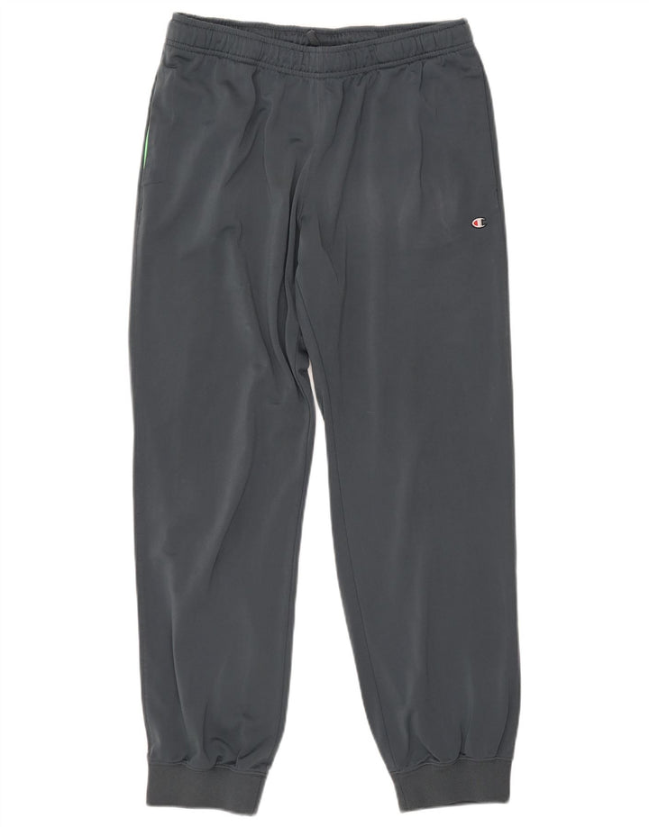 CHAMPION Mens Full Tracksuit Large Black Colourblock