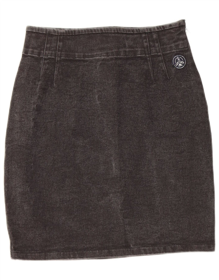 Kappa Womens Denim Skirt W26 Small  Black
