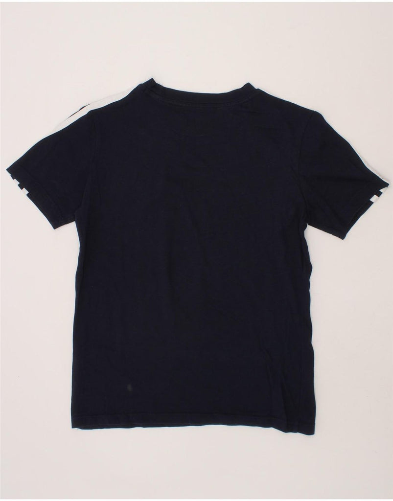 ADIDAS Boys T-Shirt Top 9-10 Years Navy Blue Vintage Adidas and Second-Hand Adidas from Messina Hembry 