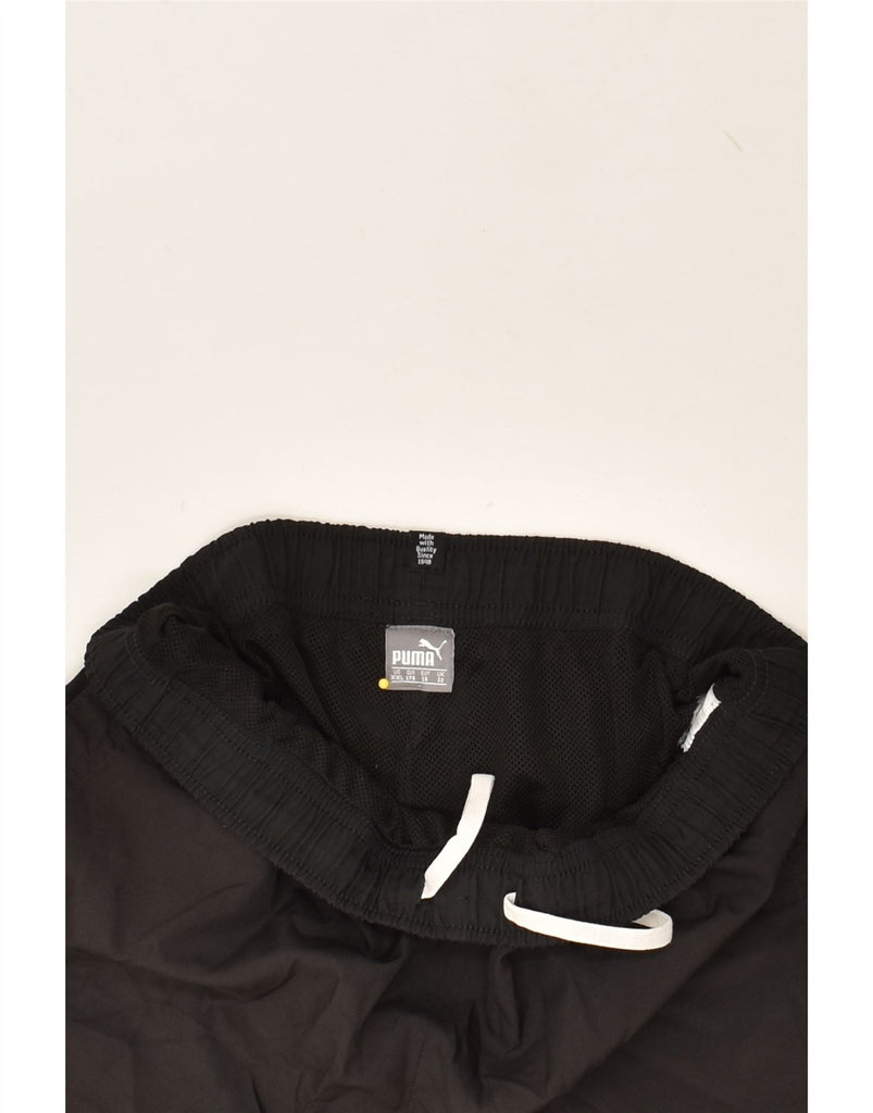 PUMA Boys Sport Shorts 11-12 Years Black | Vintage Puma | Thrift | Second-Hand Puma | Used Clothing | Messina Hembry 