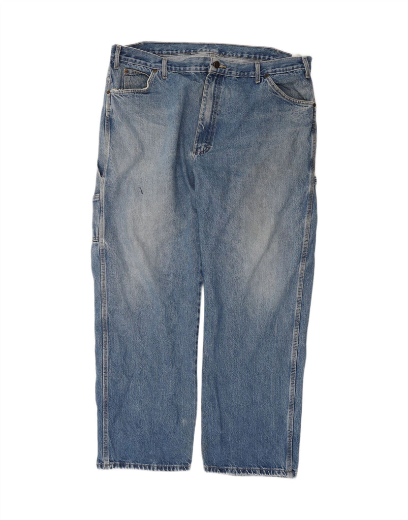 DICKIES Mens Cargo Straight Jeans W42 L30 Blue Cotton Vintage Dickies and Second-Hand Dickies from Messina Hembry 