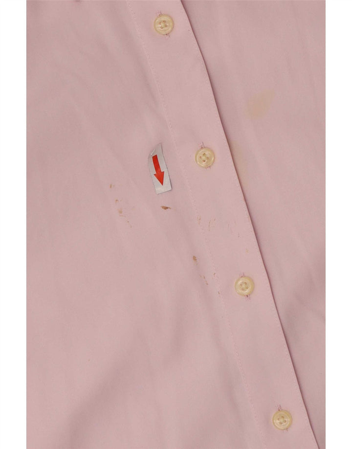 Orvis Womens Shirt US 18 2XL Pink Cotton