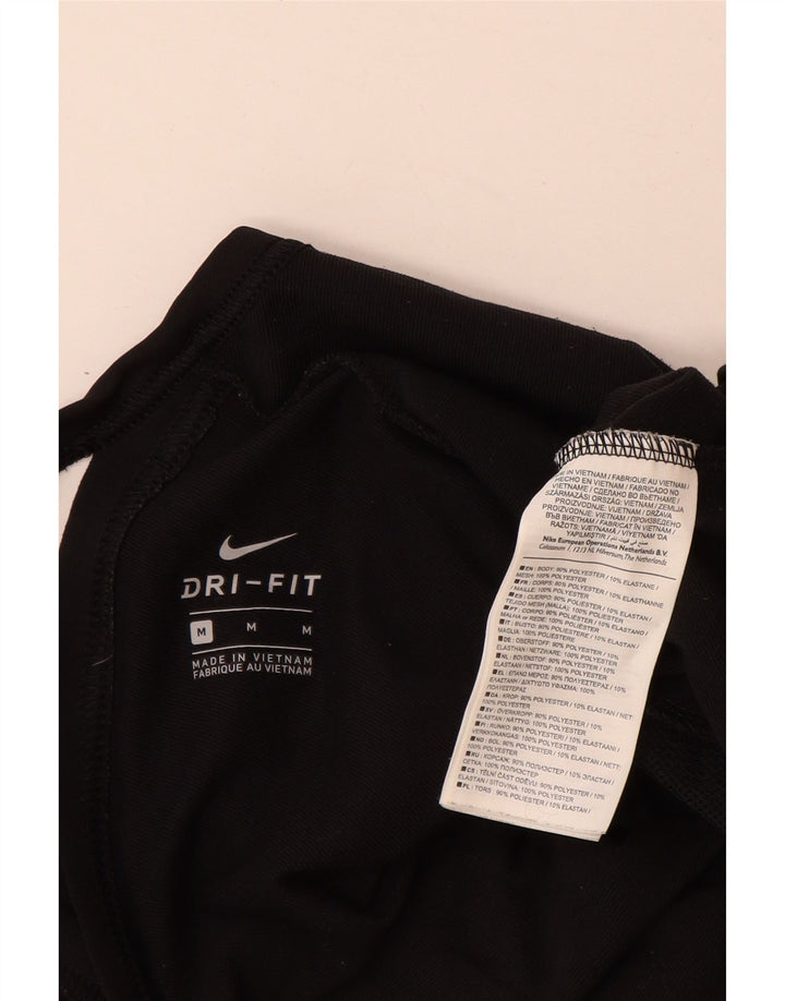 Nike Womens Dri Fit Oversized Sweatshirt Jumper UK 14 Medium Black