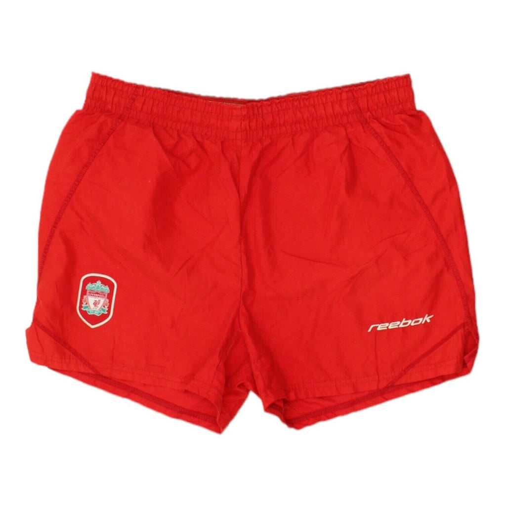 Liverpool FC Reebok Mens Red Football Shorts | Vintage Y2K Sportswear VTG | Vintage Messina Hembry | Thrift | Second-Hand Messina Hembry | Used Clothing | Messina Hembry 