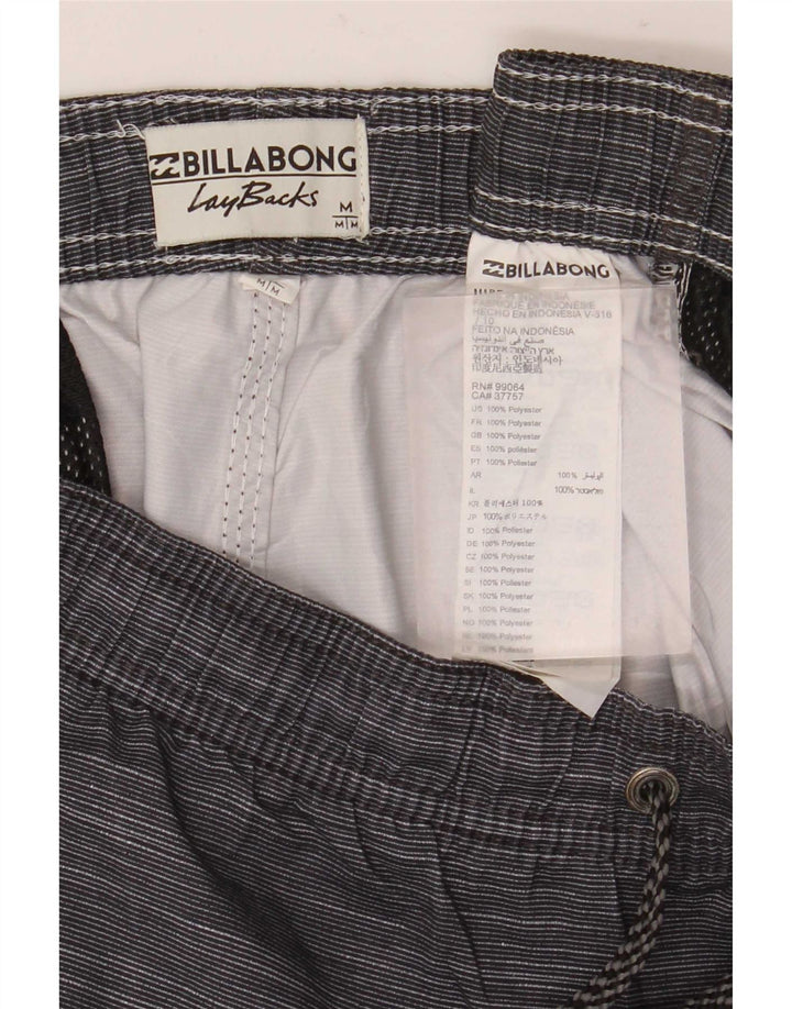 Billabong Mens Sport Shorts Medium  Navy Blue Flecked Polyester