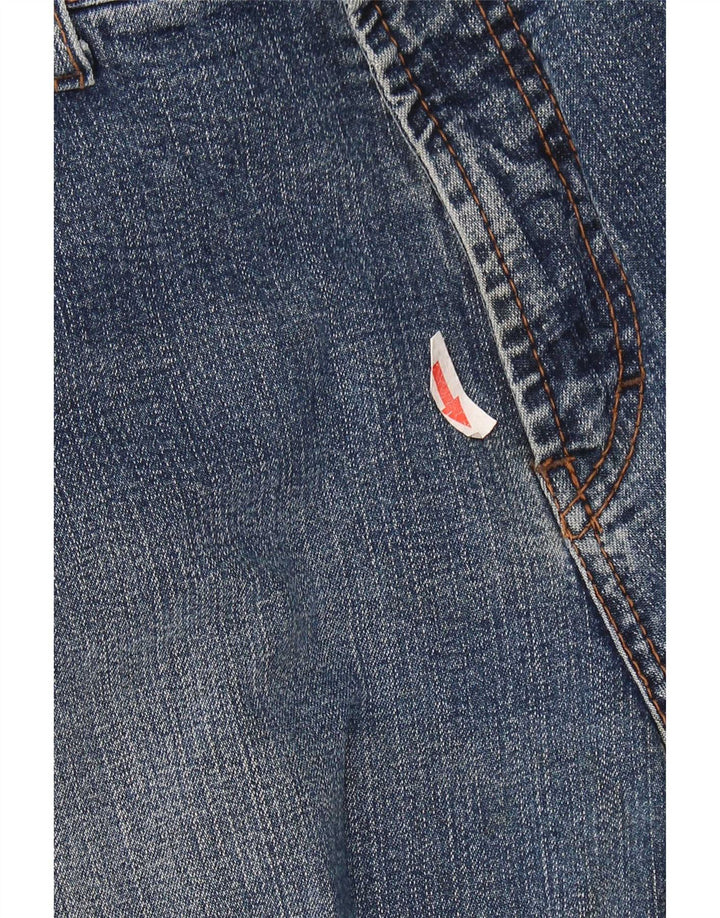 Trussardi Mens Straight Jeans W44 L30 Blue Cotton