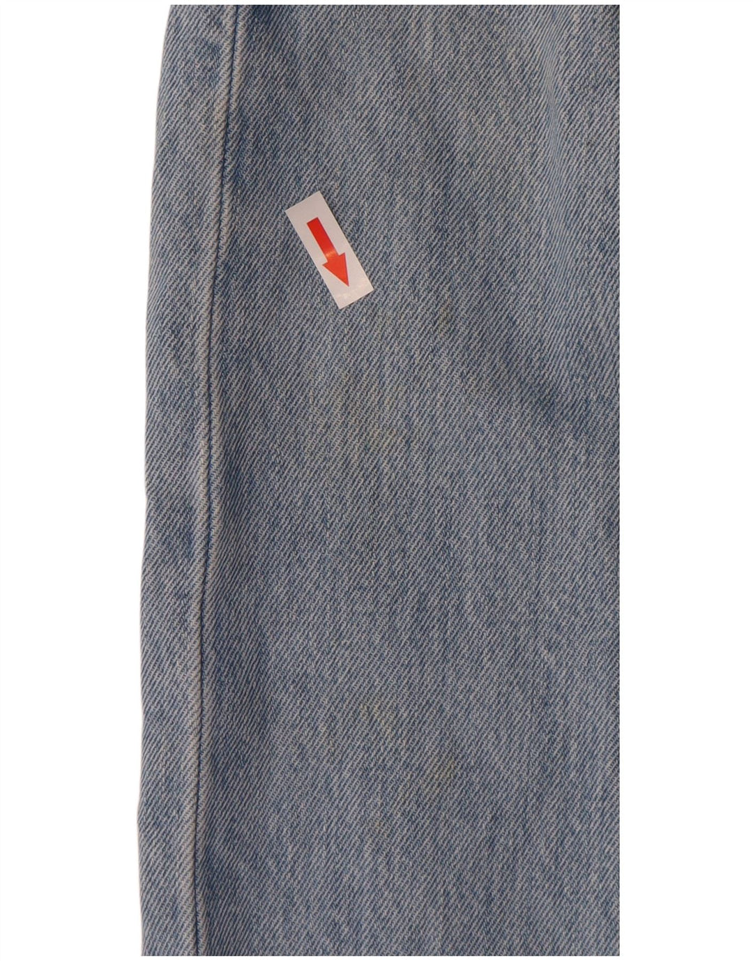Levi's Mens Straight Jeans W34 L30 Blue Cotton