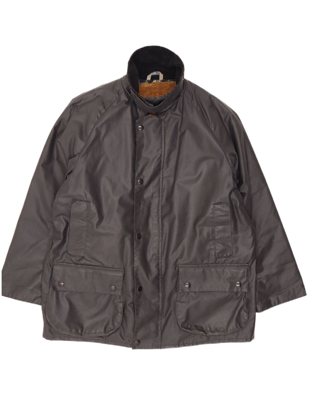 Starring Mens Hooded Regular Fit Parka Jacket Medium Grey