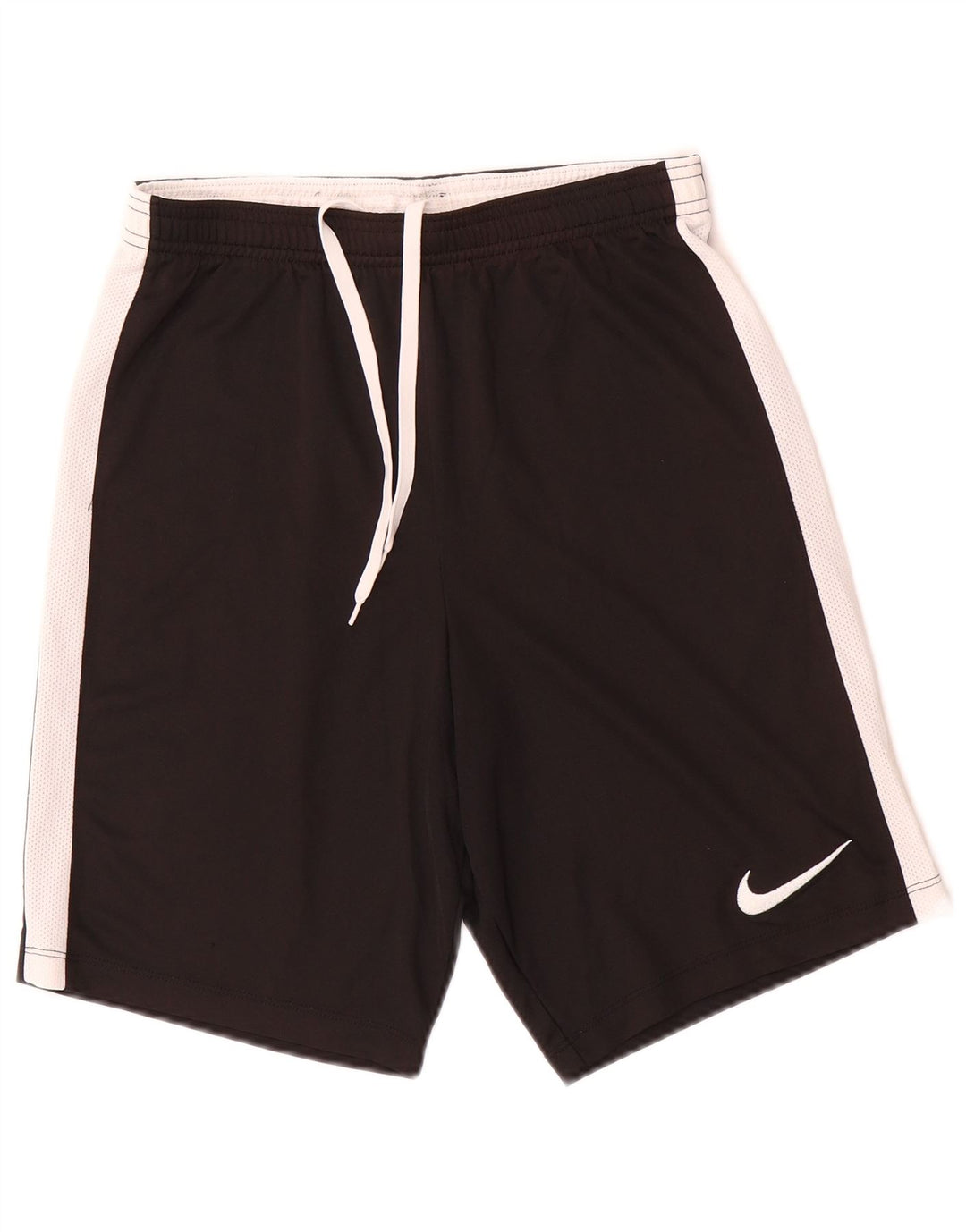 Nike Mens Dri Fit Sport Shorts Small Black Colourblock Polyester