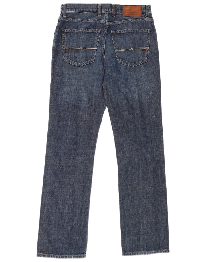 Tommy Hilfiger Mens Straight Jeans W30 L32 Blue Cotton