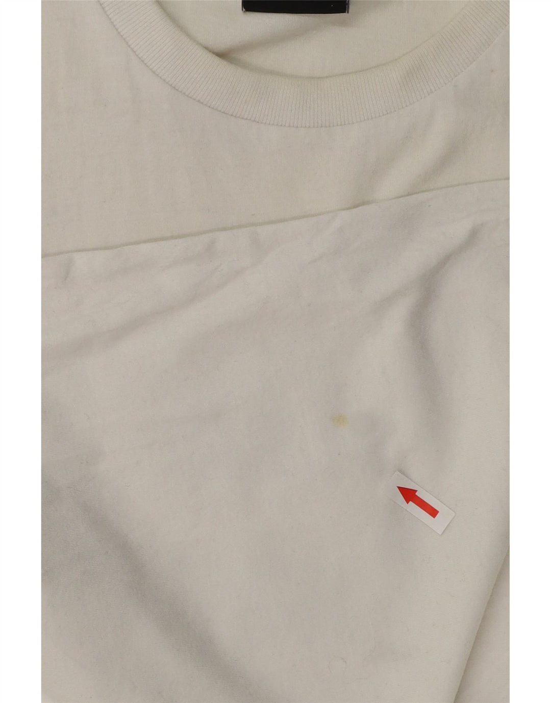 SUPERDRY Mens Graphic T-Shirt Top XL White Cotton