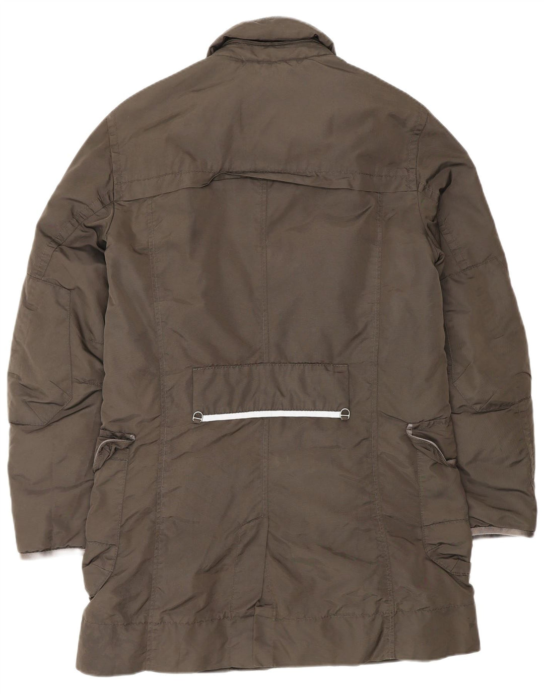 PEUTEREY Mens Padded Coat UK 36 Small Grey Polyamide