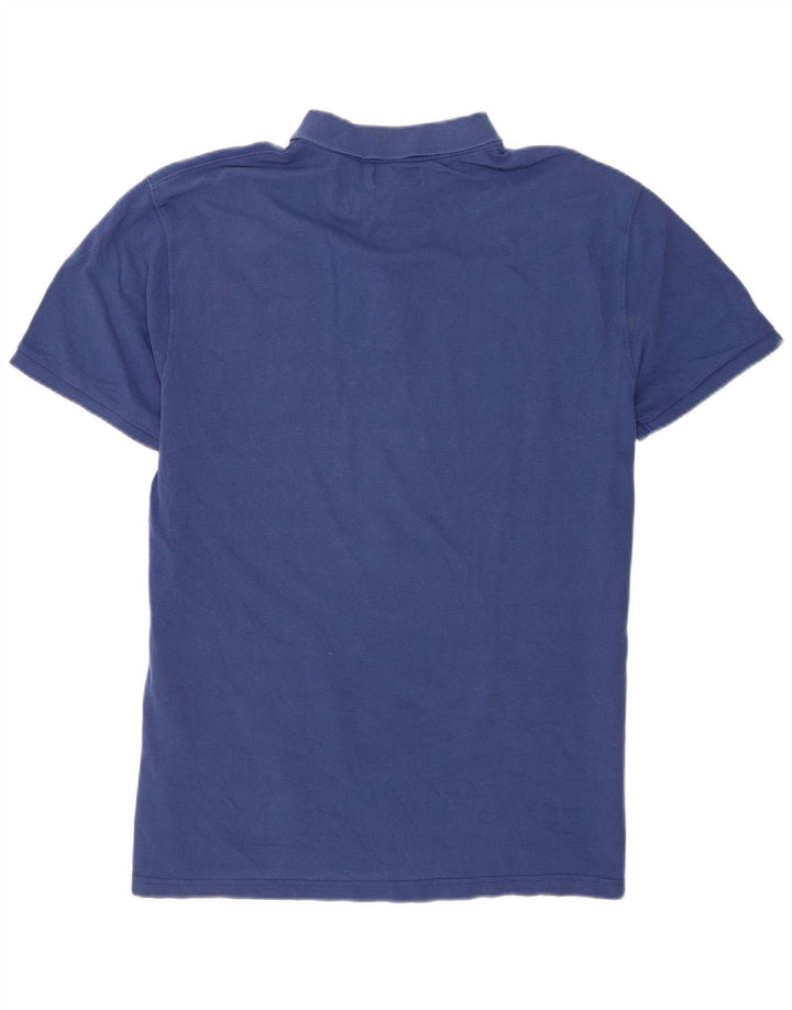 Marlboro Classics Mens Polo Shirt 2XL Blue Cotton