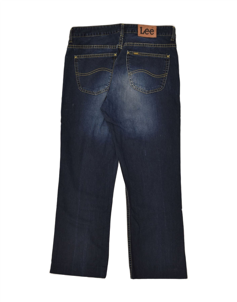 LEE Mens Bootcut Jeans W33 L26 Navy Blue Cotton Vintage Lee and Second-Hand Lee from Messina Hembry 