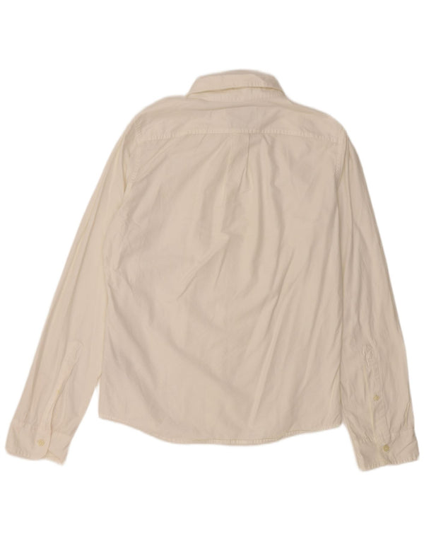 Abercrombie & Fitch Mens Muscle Shirt Large White Cotton