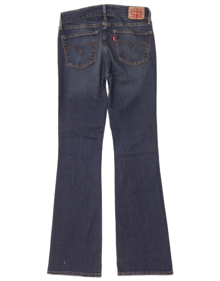 Levi's Womens 715 Bootcut Jeans W26 L30 Blue Cotton