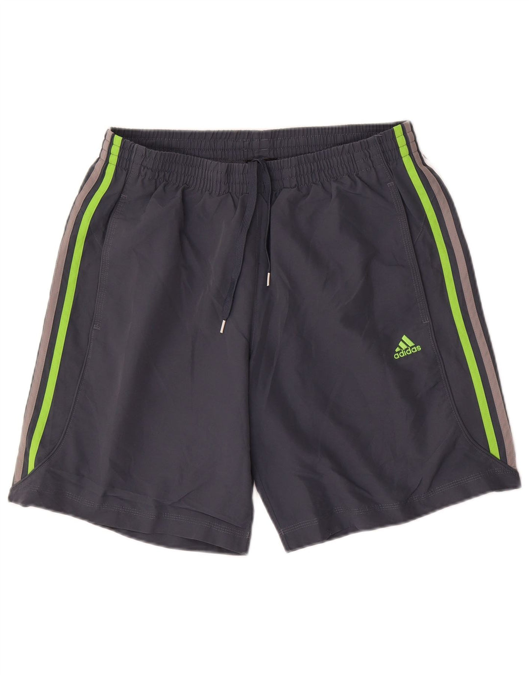 Adidas Mens Climalite Sport Shorts Medium  Grey Polyester