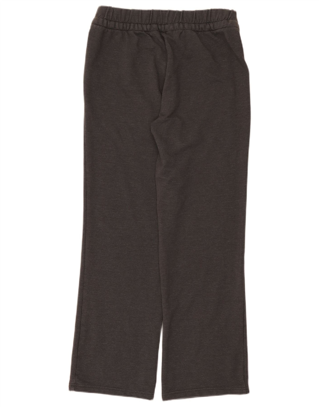Marks & Spencer Womens Tracksuit Trousers UK 12 Medium Grey Cotton