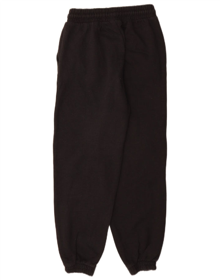 Zara Womens Tracksuit Trousers Joggers UK 8 Small Black
